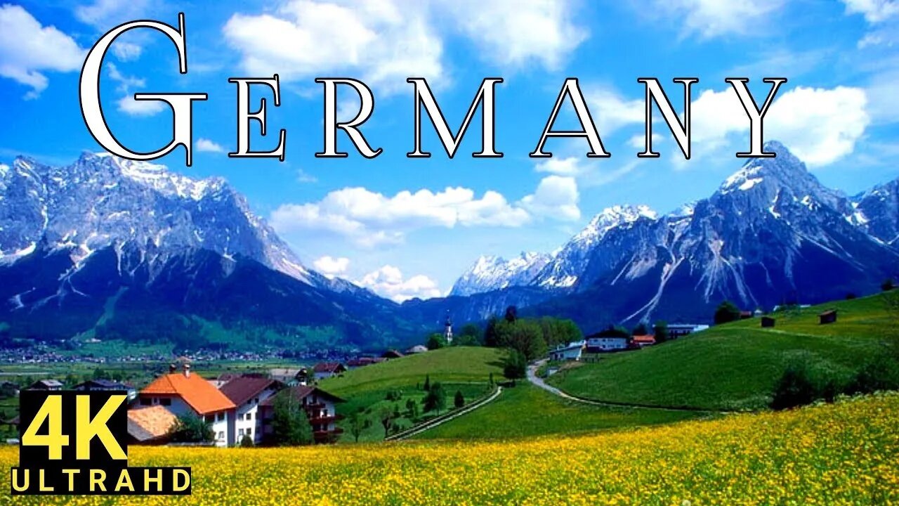 Beautiful places of Germany in 4k Video- mesmerizing views with relaxing music - just relaxing