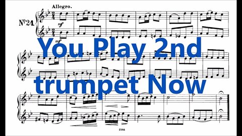 🎺 [TRUMPET DUETS] Wilhelm WURM 41 Duets for Two Trumpets - 24