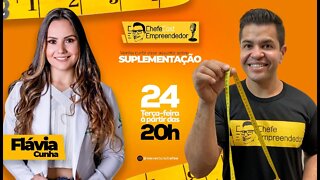ChefeCast FLÁVIA CUNHA a NUTRICIONISTA FLÁVIA | Conversa sobre suplementação