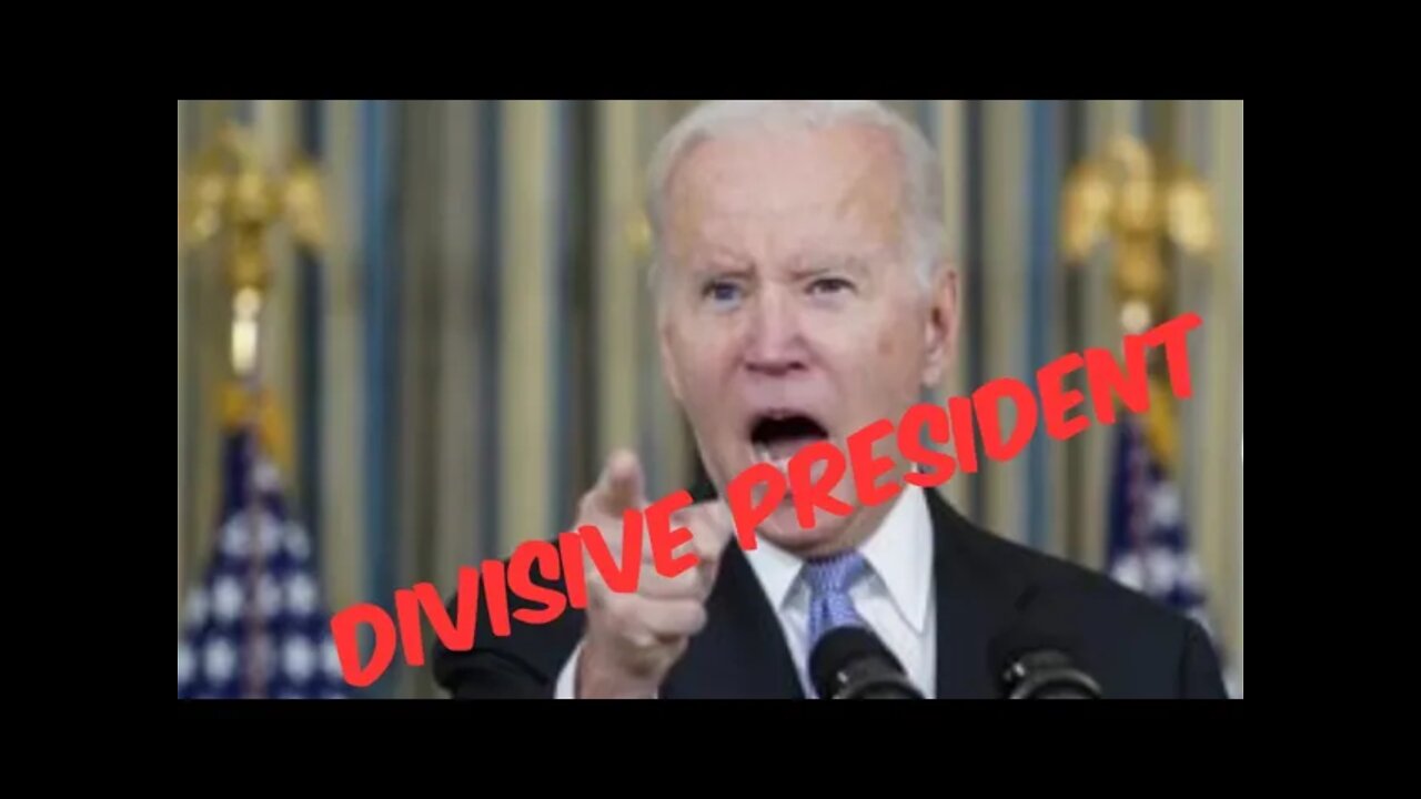 Joe Biden hates people who think for themselves...