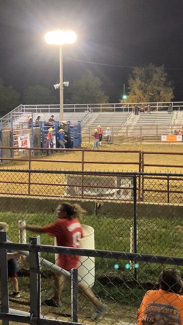 Bull Riding at Rodeo