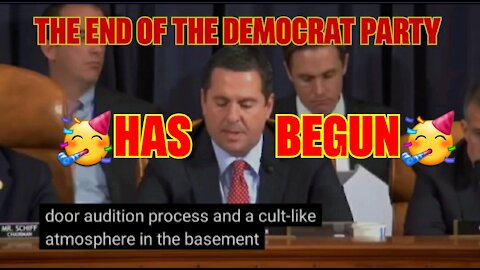 🥳THE END OF THE DEMOCRAT PARTY🥳