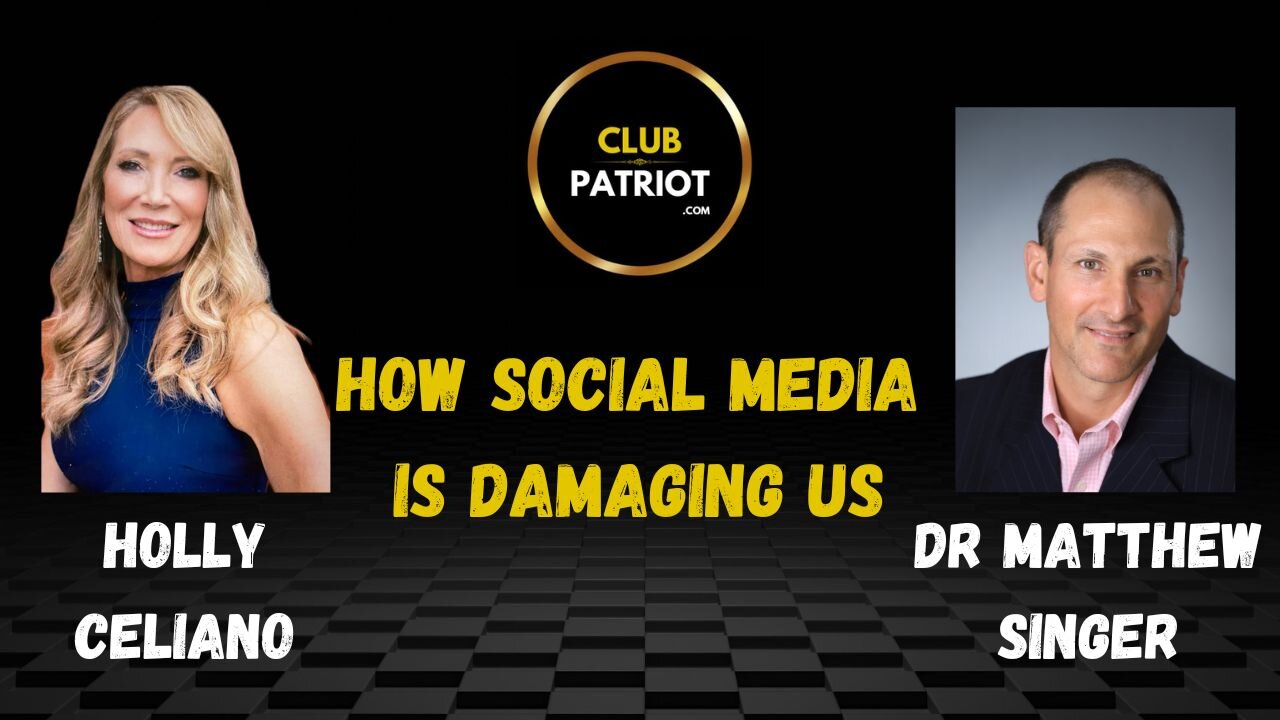 Holly Celiano & Dr Matthew Singer Discuss How Social Media Is Damaging Us