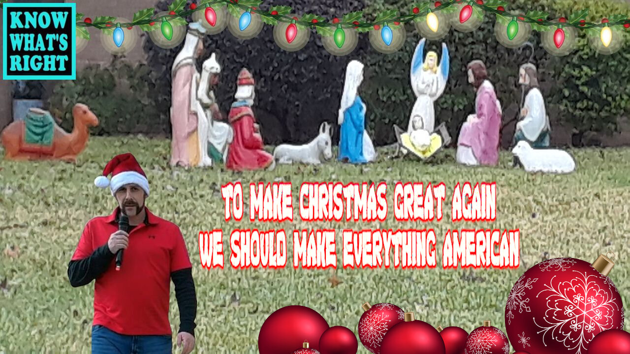 CASH ME OUTSIDE - To Make Christmas Great Again we should Make Everything American