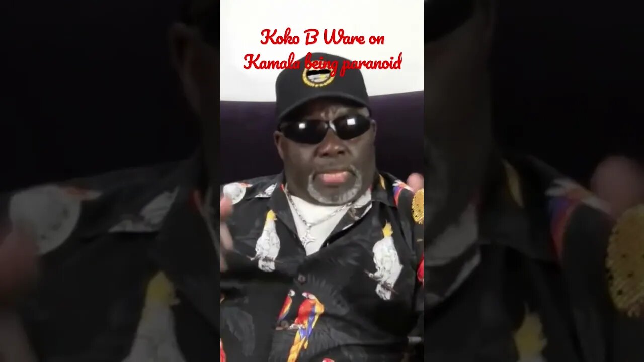 Koko B Ware on Kamala being paranoid