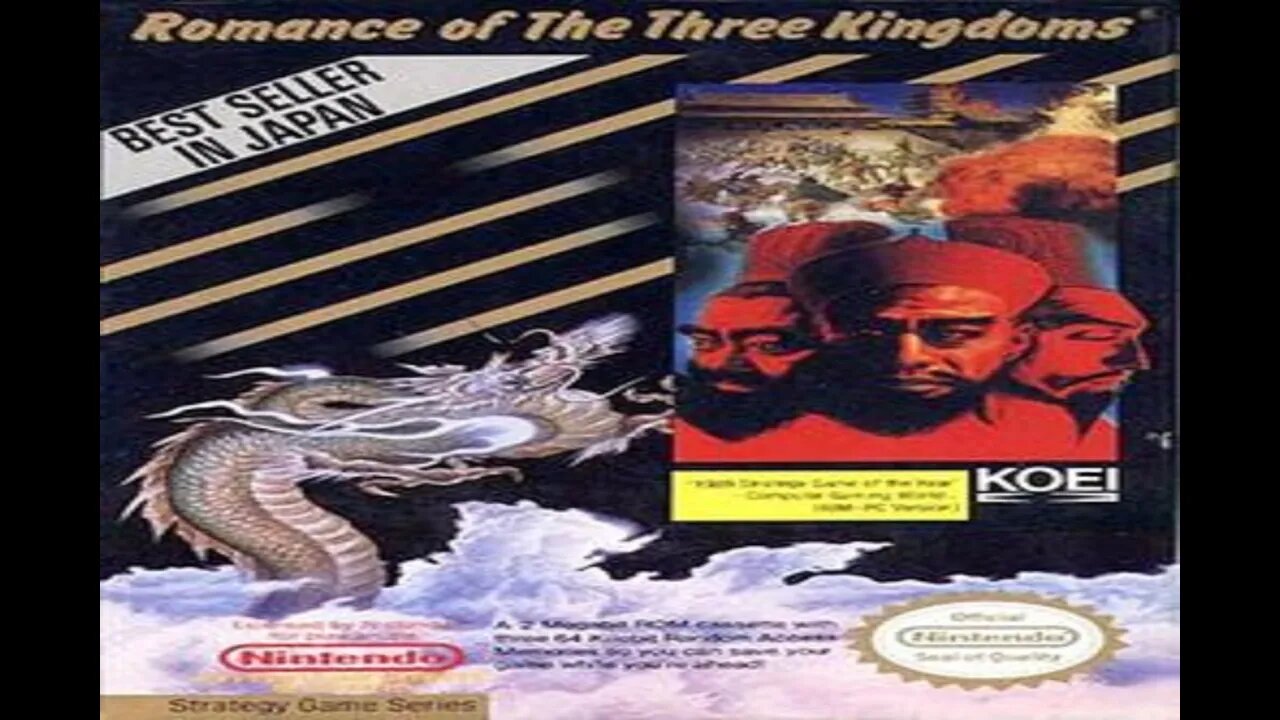 LongPlay Romance of the three kingdoms Liu Bei Nes