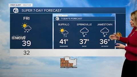 7 First Alert Forecast 5 a.m. Update, Friday, November 19