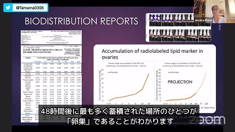コロワクの脂質ナノ粒子は卵巣に一番蓄積する