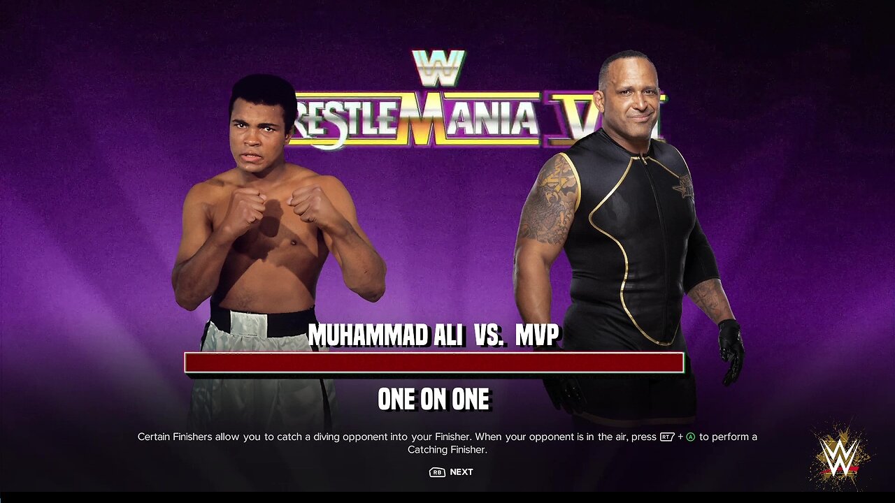 WWE 2k24 Muhammad Ali vs MVP