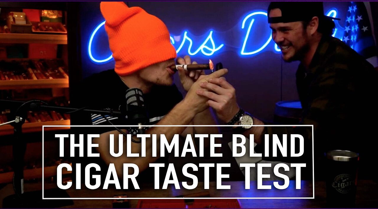 The Ultimate Blind Cigar Taste Test!