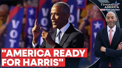 Barack Obama Urges Americans to Make Kamala Harris President | Firstpost America