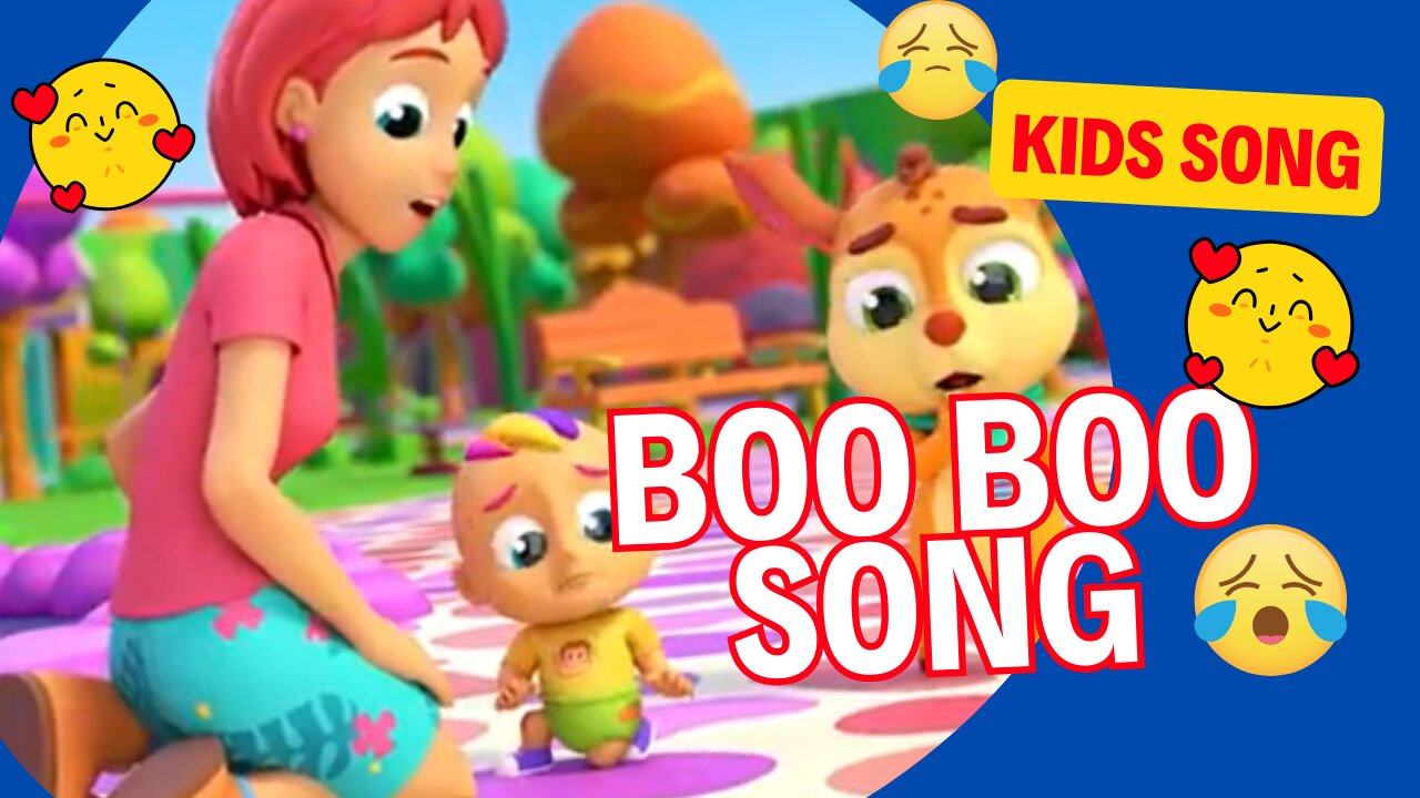 Boo Boo Song! 😭| | Baby Cartoons | Baby Cartoons | New Episode