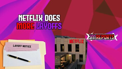 Netflix are doing more layoffs the company is dying