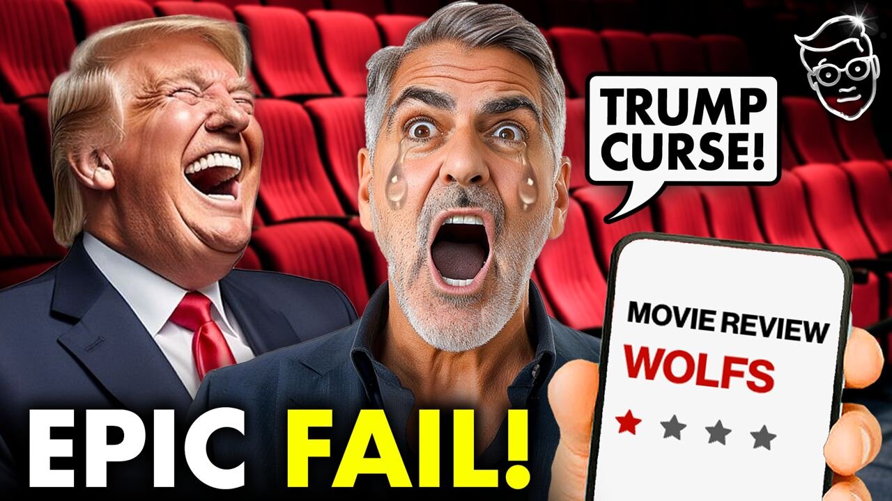 TRUMP CURSE: Democrat Simp George Clooney's Movie BOMBS After ATTACKING Trump | 'PATHETIC!'🤣