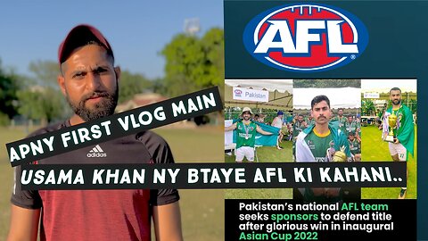 AFL game aussie rules football in Pakistan🏈