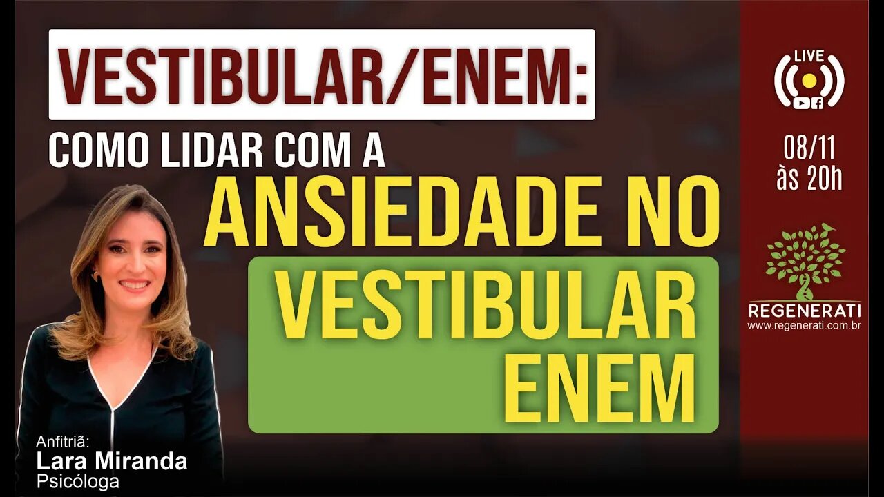 Como lidar com a ansiedade no Vestibular/Enem