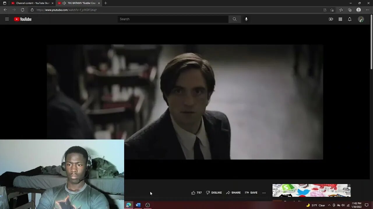 REACTION!!!THE BATMAN "Riddler Crashes The Funeral" (2022)