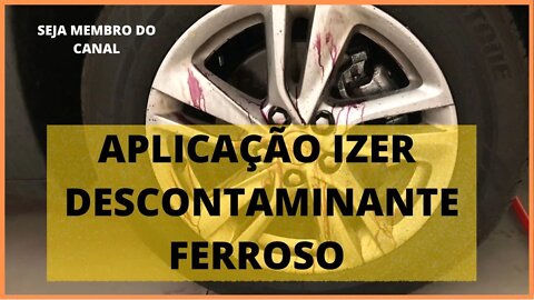 Izer descontaminante ferroso mostrando sua aplicação