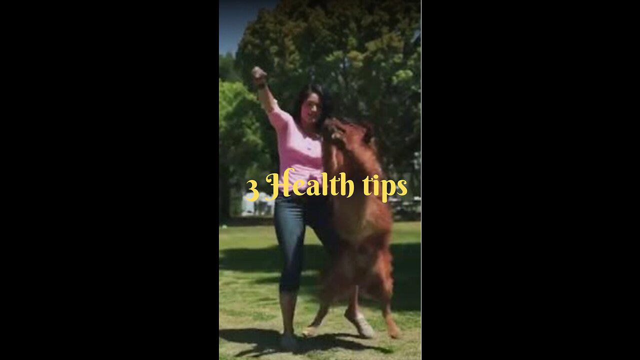 3 Simple and Important Health Tips