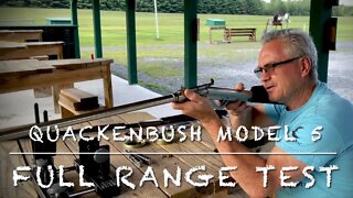 Quackenbush model 5 first range tests and groups. Will it really shoot 22 shorts?