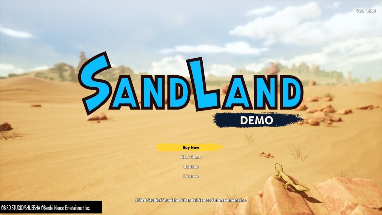 SAND LAND Demo Gameplay