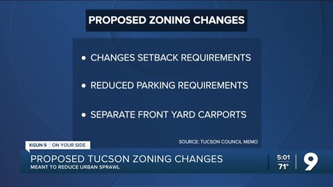 Tucson considering zoning code changes