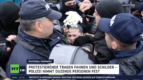 Proteste in Moldawien — Dutzende Festnahmen