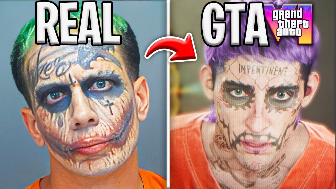 GTA 6 Trailer Vs Real Life (Florida Momente)