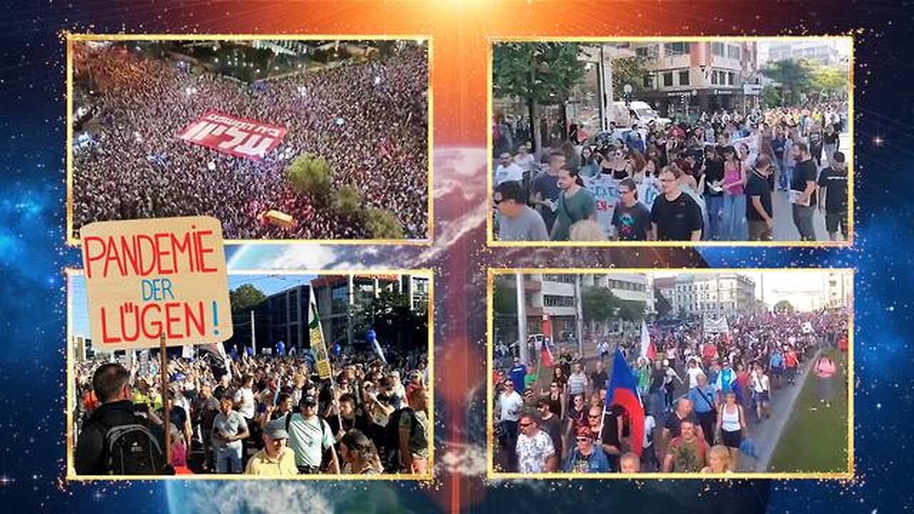 PROTESTAS CONTRA LAS VACUNAS, LA FALSA PANDEMIA Y SUS MEDIDAS