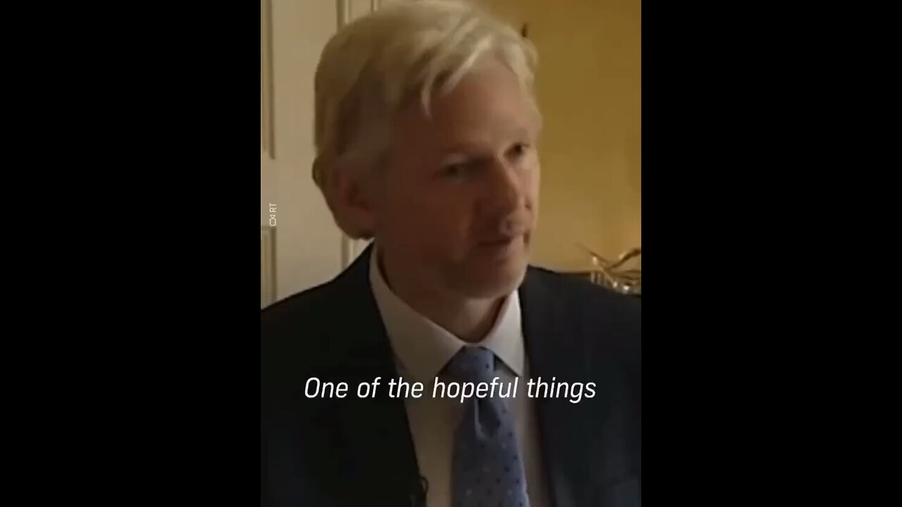 Julian Assange, one of the good guys.