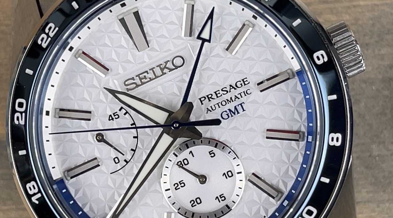 Seiko Presage Sharp Edged GMT