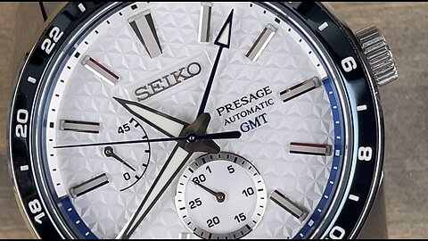 Seiko Presage Sharp Edged GMT