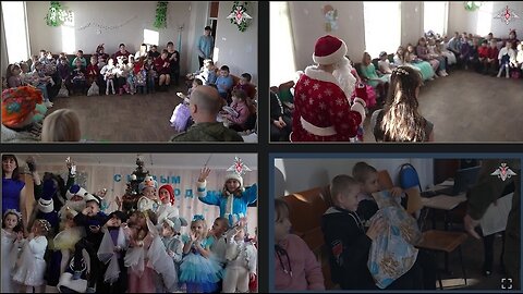 NEW YEAR PRESENTS FOR THE KINDERGARTEN CHILDREN IN KHERSON
