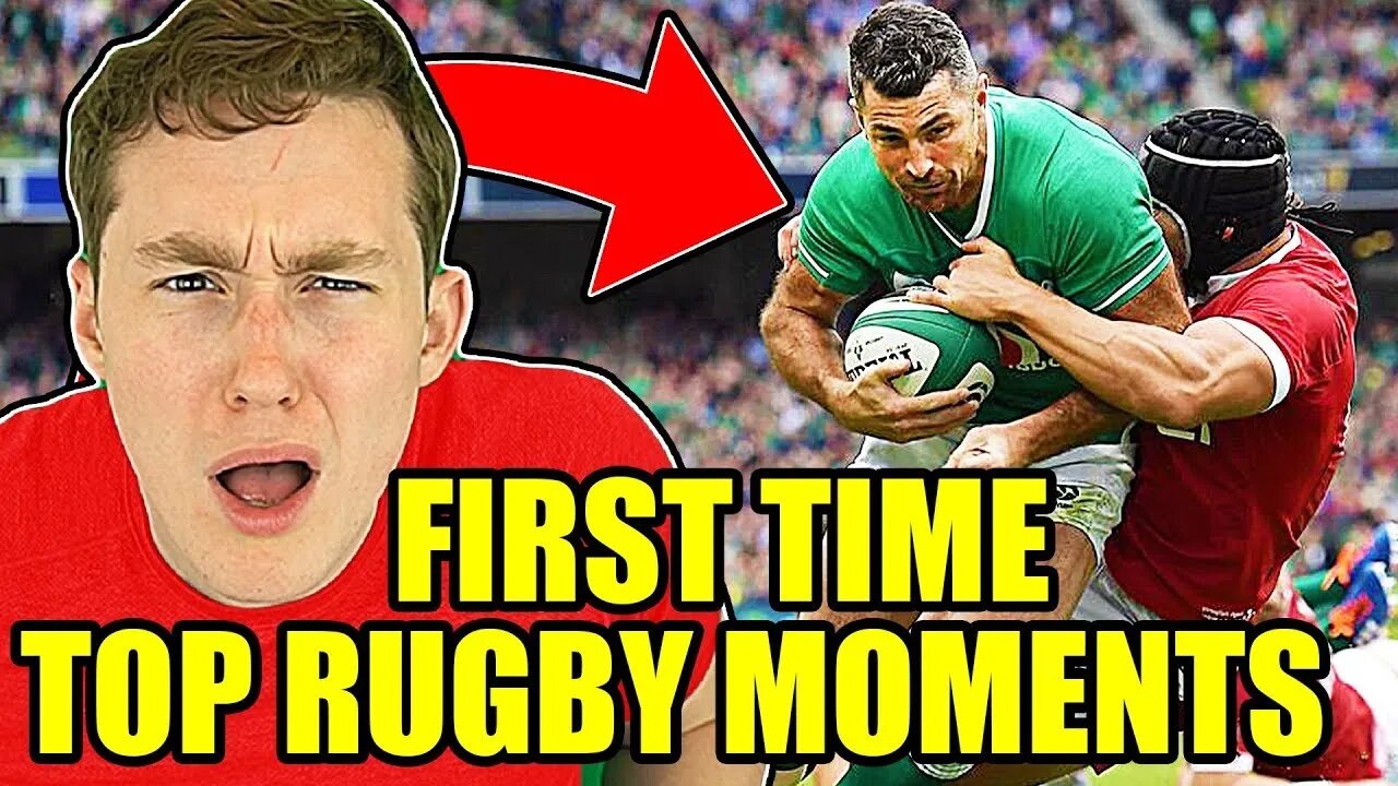 NFL FAN REACTS TO TOP 100 RUGBY MOMENTS (love this sport...)