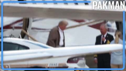Is Trump Getting Arrested? Suddenly in DC, Carrying Ketchup?