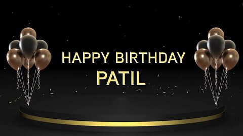 Wish you a very Happy Birthday Patil