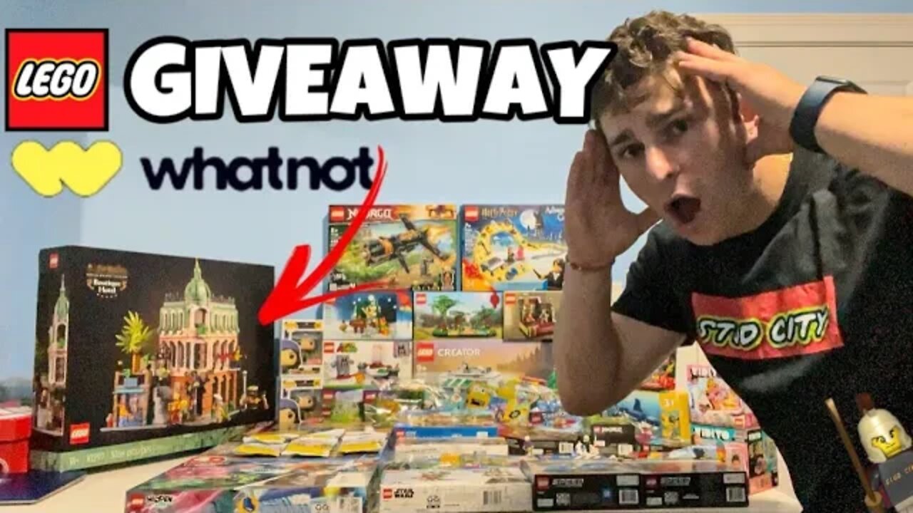 LEGO Boutique Hotel GIVEAWAY & LEGO Auction On WhatNot