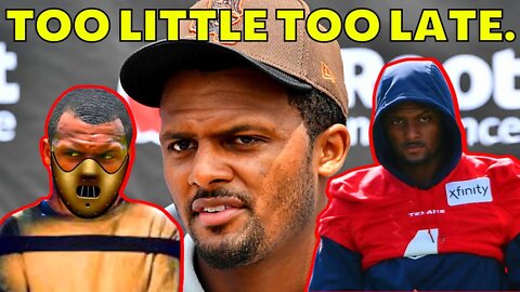 DESHAUN WATSON APOLOGIZES to his VICTIMS! NFL FAILS to Keep Him OFF THE FIELD in Browns Game!