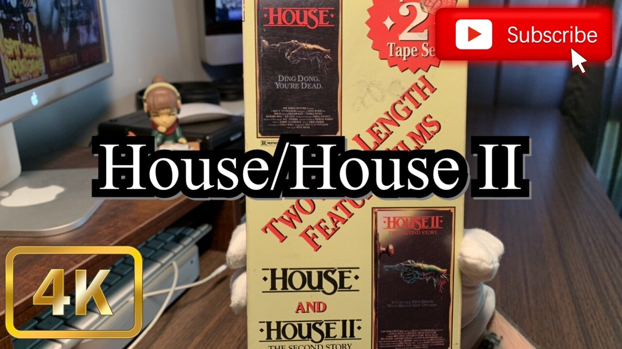 the[VHS]inspector [0019] 'House' (1985) 'House 2' (1987) VHS [#house #house2 #theVHSinspector]