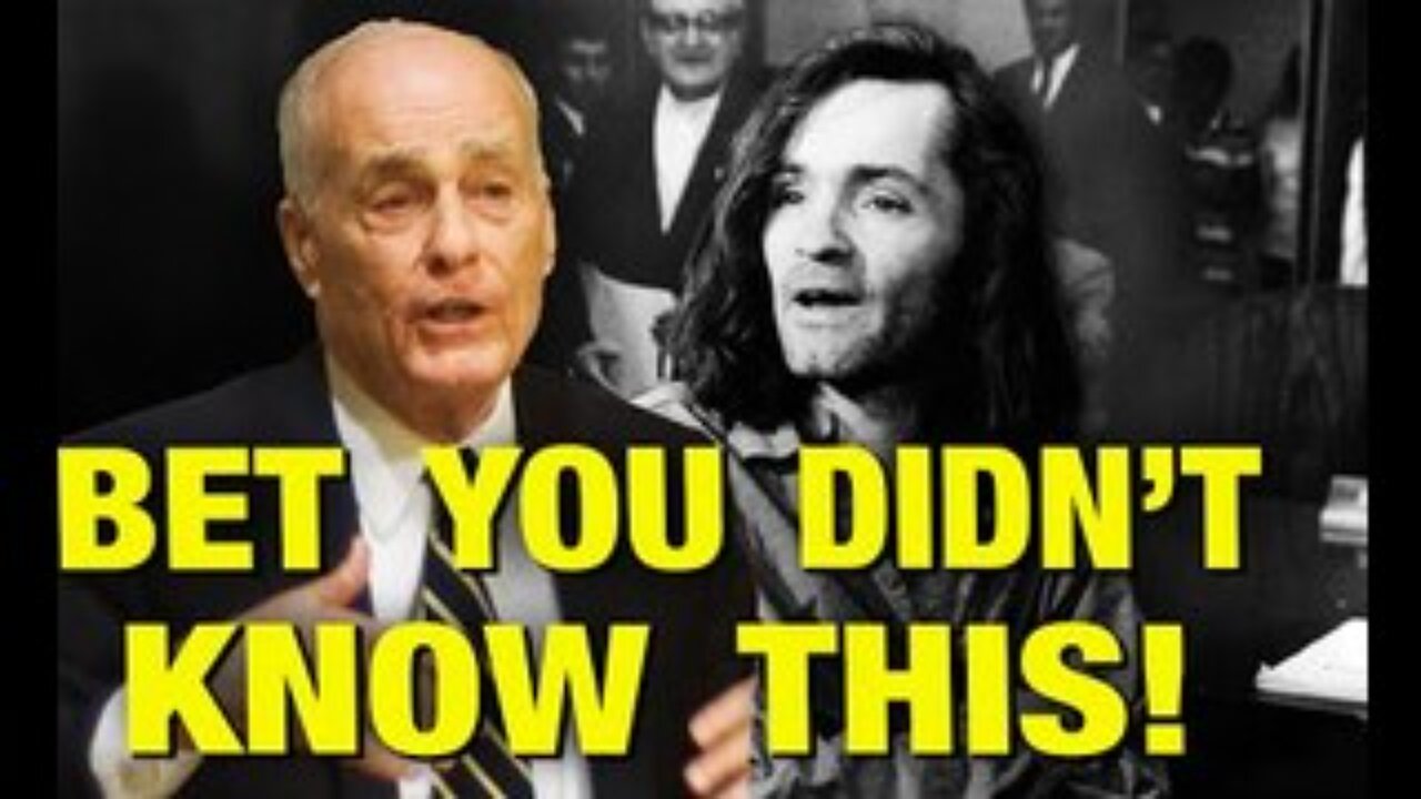 Manson Prosecutor Vincent Bugliosi Was CIA! w/ Tom O'Neill