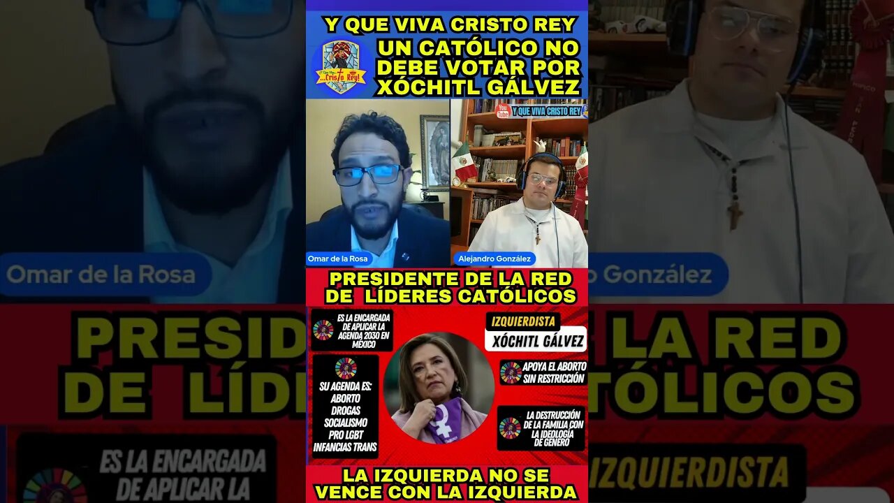 ¿UN CATÓLICO DEBE VOTAR POR XÓCHITL GÁLVEZ? #xochitlgalvez #Xochitlmania #xóchitlgálvez