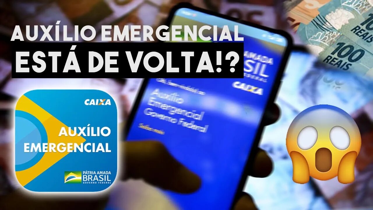 Auxílio Emergencial Prorrogado 2021!? Confira TUDO que se sabe até o momento!