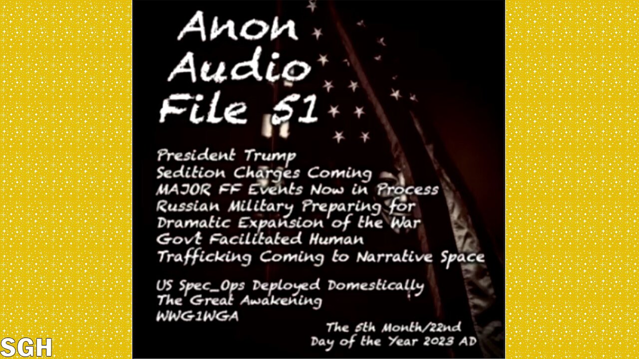 SG Anon Situation Update: "Trump Conspiracy Charges Coming | WW3 Going Public"