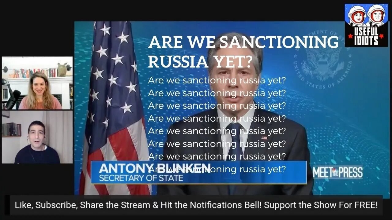 Are we sanctioning Russia yet??
