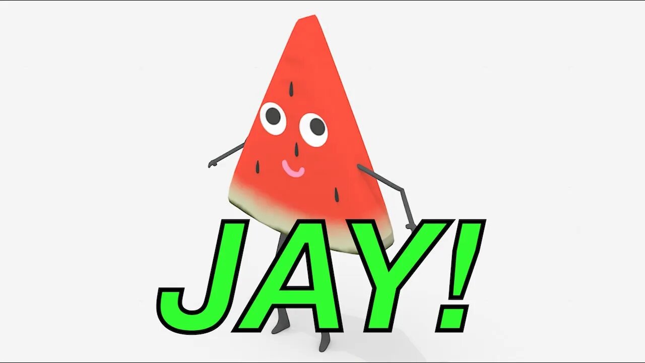 Happy Birthday JAY! - WATERMELON Birthday Song
