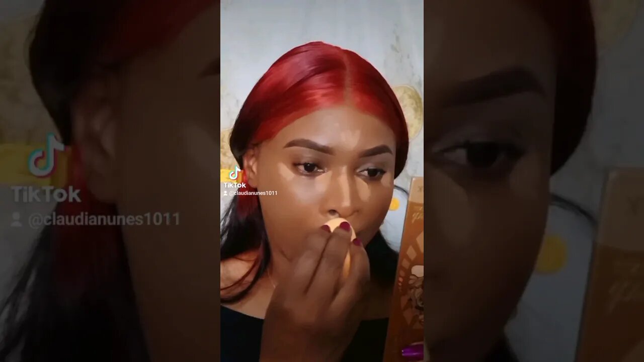 Makeup tutorial #unice #hairstyles #wiginstallation