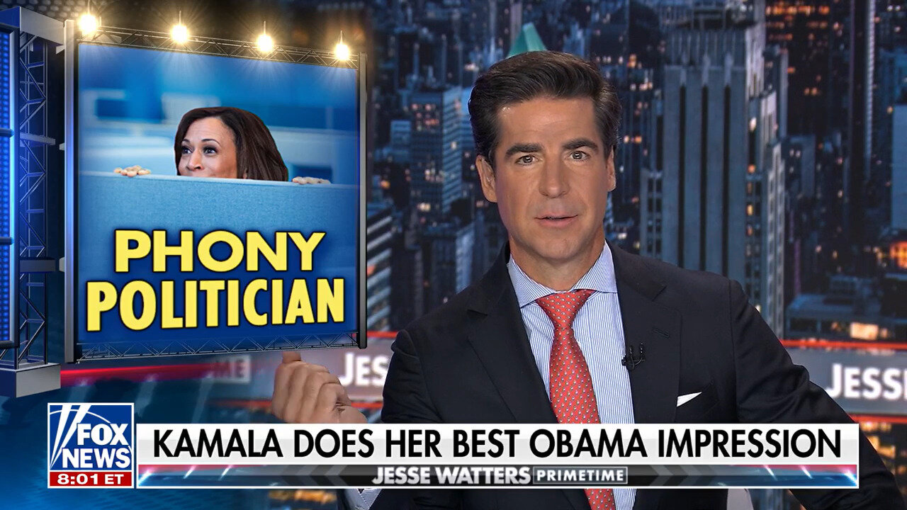 Jesse Watters: Kamala Harris Spent All Day Prepping For Charlamagne Tha God