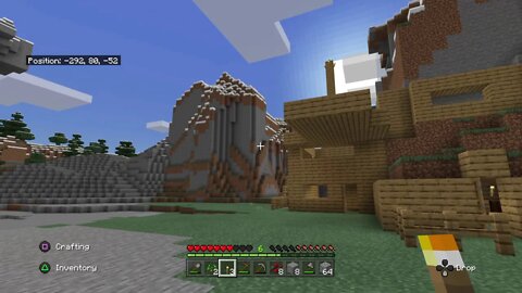 Minecraft: Snowy Peaks Part 10-Bigger Food Farm
