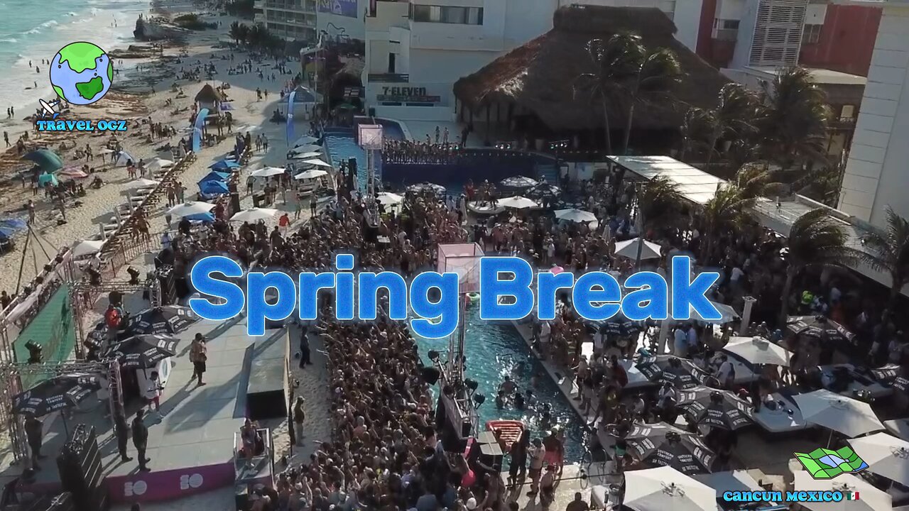 Mexico spring break 2023 feat sean Kingston