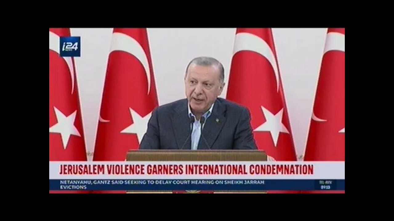 International Condemnation Of Jerusalem Violence!